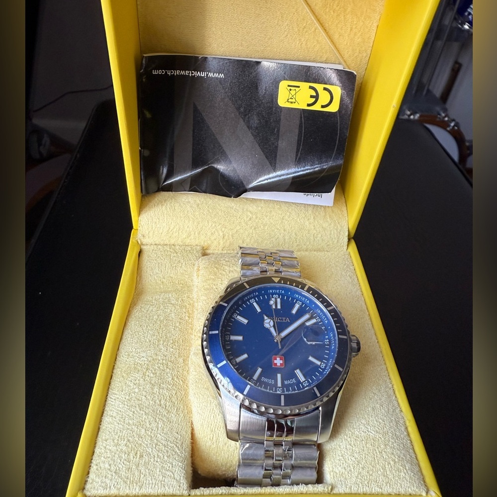 Invicta Pro Diver Swiss Made Ronda 515 Caliber Men's Watch -46mm (AIC-33442)